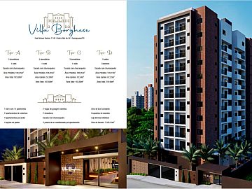 Apartamento Frente n� 101 - Garden - Villa Borghese